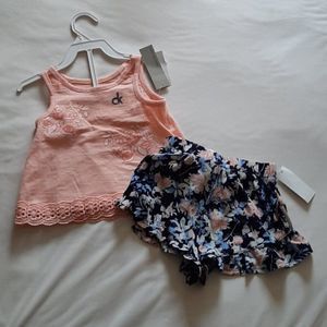 NWT CK short+ Top